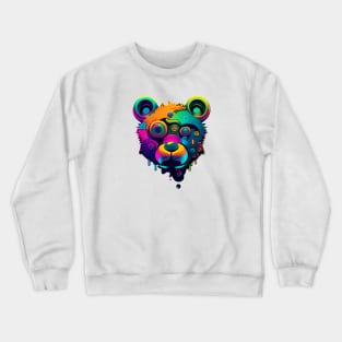 Trippy teddy Crewneck Sweatshirt